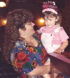 BREE and her late mother, Dana